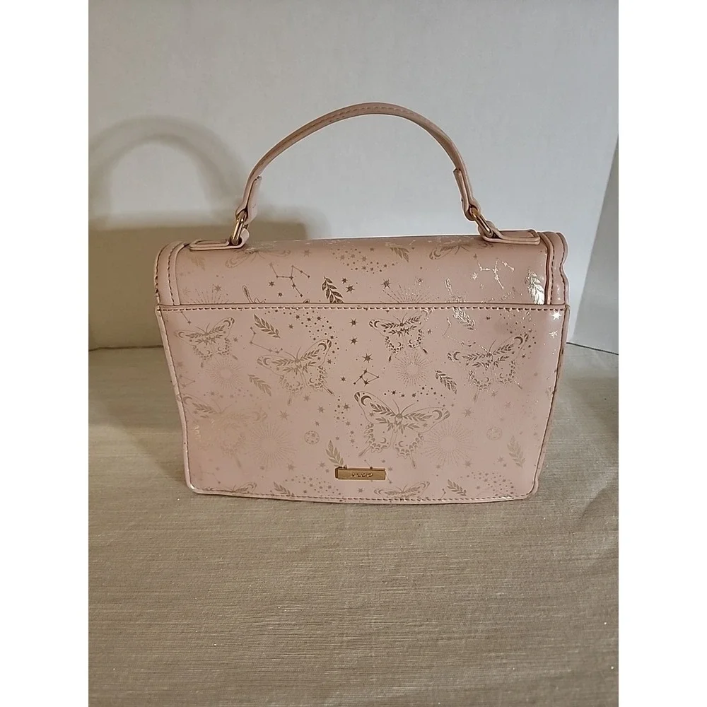 Aldo Purse In Pink With Butterflies
